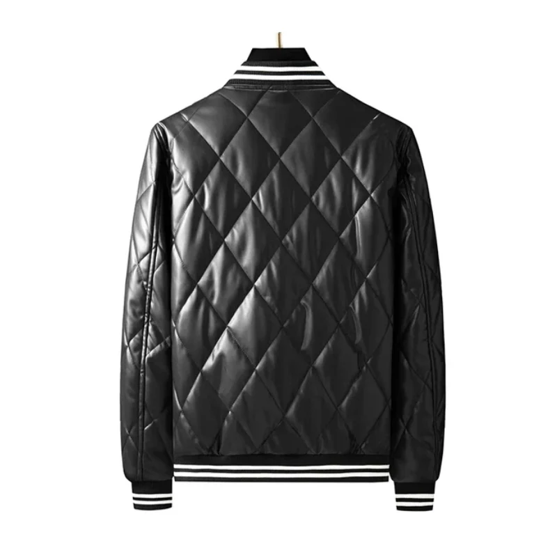 Tom Pierson Leather Bomber Jacket - Image 5