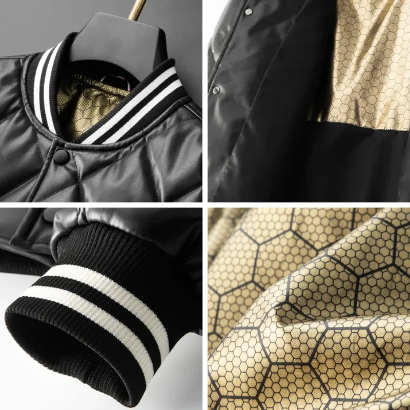 Tom Pierson Leather Bomber Jacket - Image 6