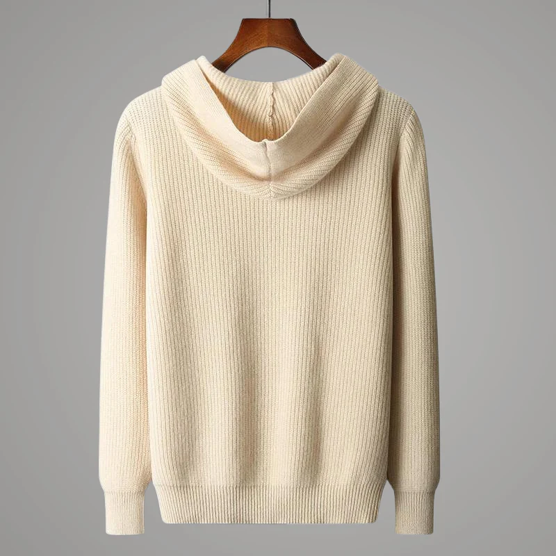 Tom Pierson Merino Wool Hoodie - Image 2