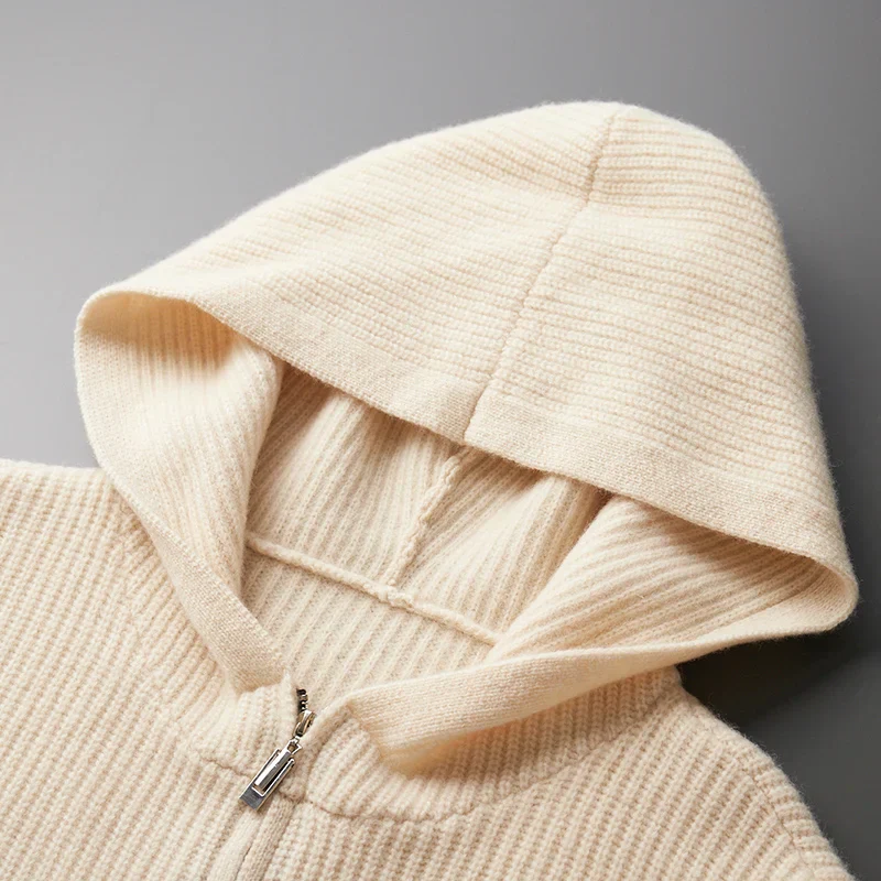 Tom Pierson Merino Wool Hoodie - Image 3