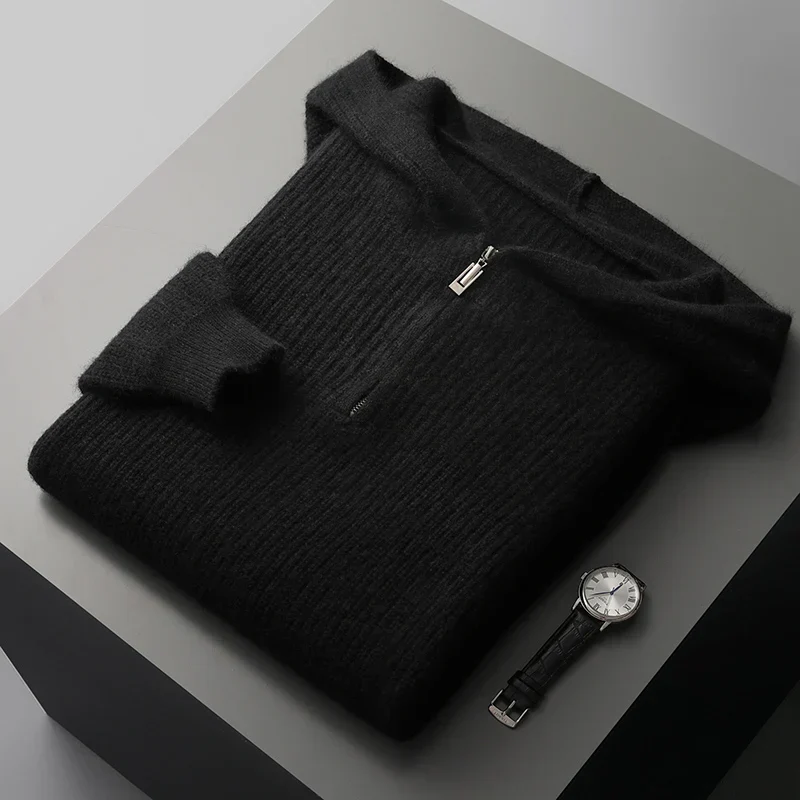 Tom Pierson Merino Wool Hoodie - Image 8