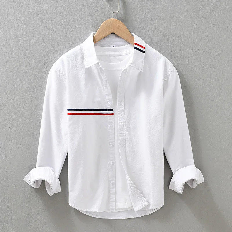 Tom Wellington Striped Long Sleeve Shirt - Image 6