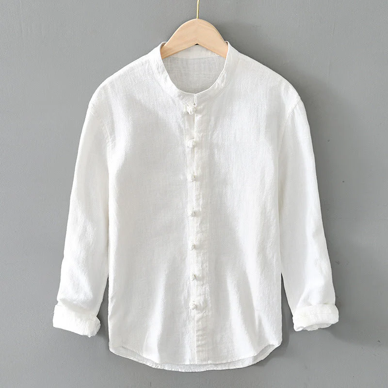 Tonkero Vintage Linen Shirt - Image 3
