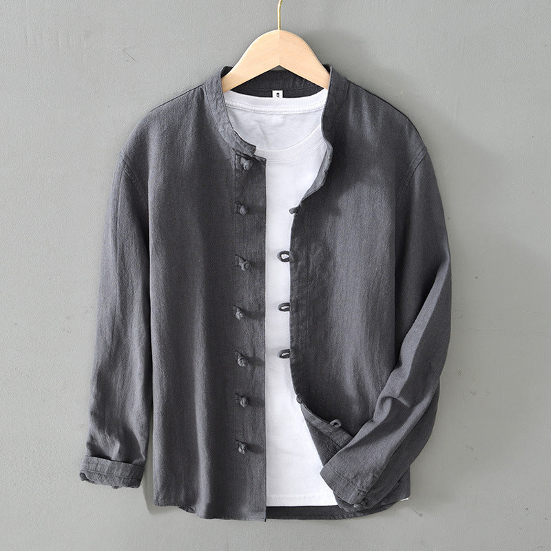Tonkero Vintage Linen Shirt - Image 4