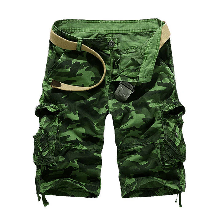 Travis Wood Cotton Cargo Shorts - Image 5