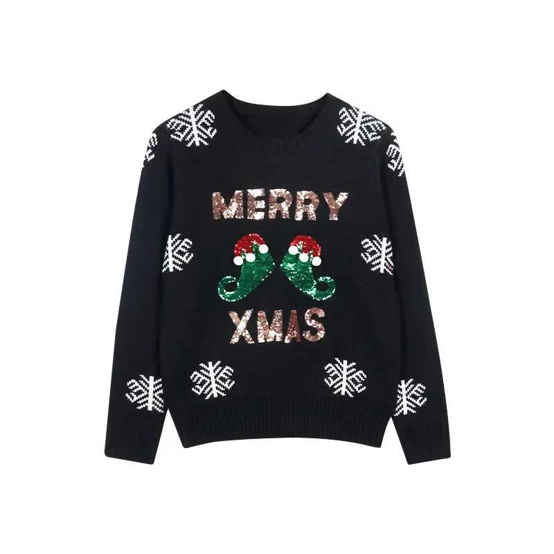 Holly Knit Christmas Sweater - Image 13