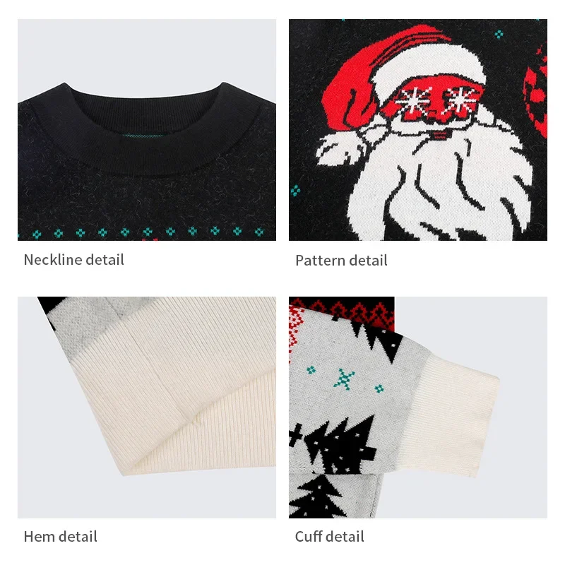 Holly Knit Christmas Sweater - Image 6