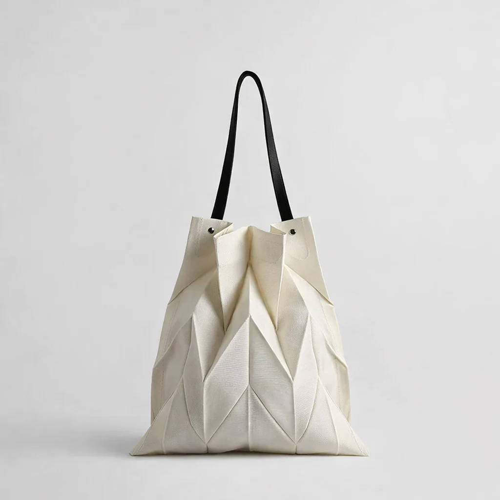 Valentina Pleat Tote Bag - Image 2