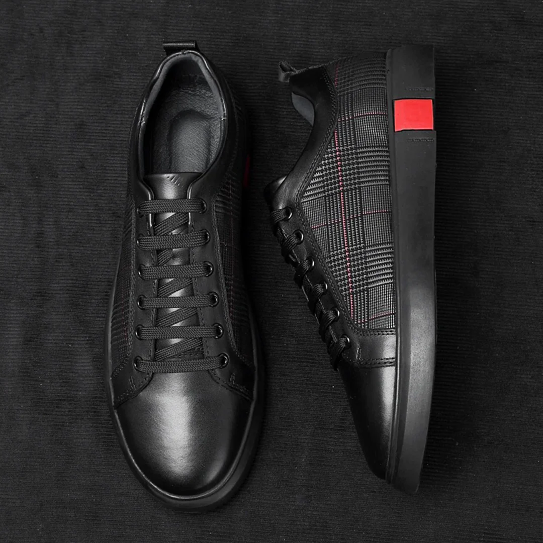 Valentino Handmade Leather Sneaker - Image 3