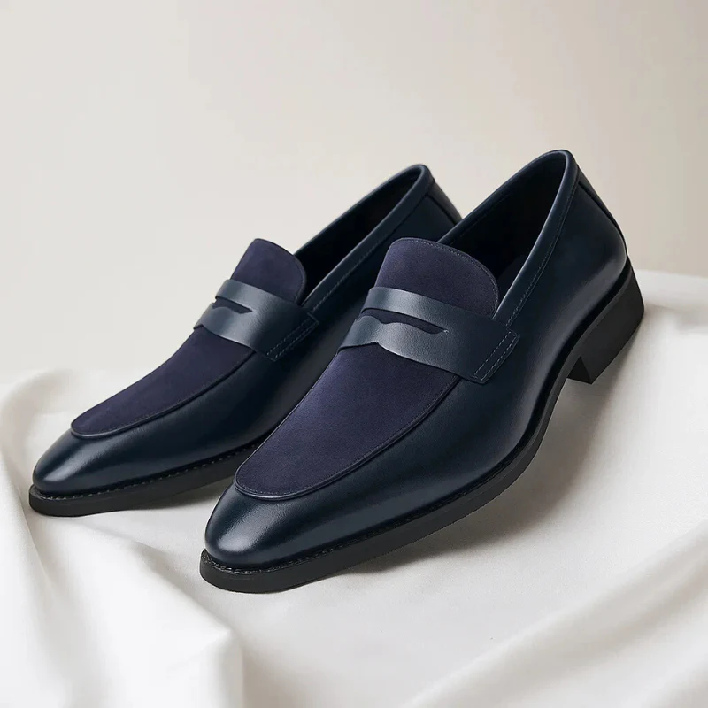Valentino Italian Penny Loafers - Image 2