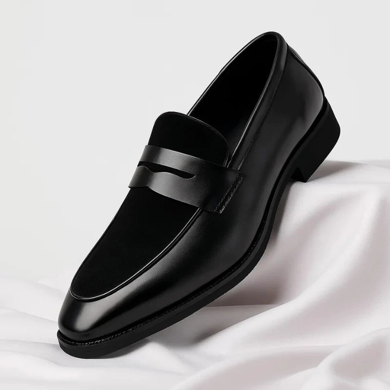 Valentino Italian Penny Loafers - Image 4