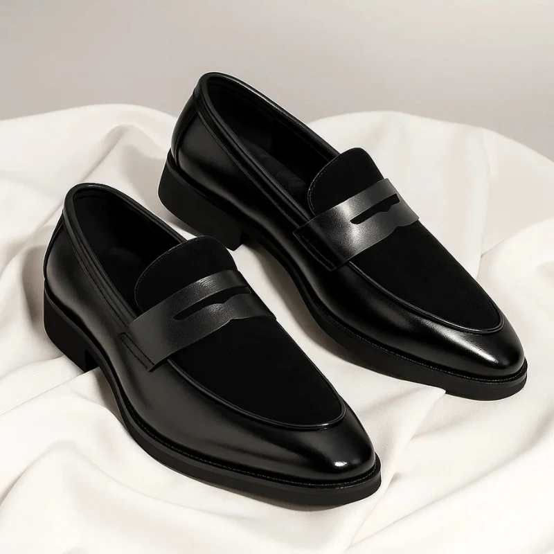 Valentino Italian Penny Loafers - Image 5