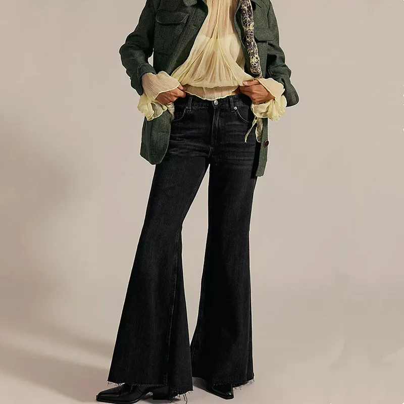 Jennifer Watson Relaxed Flare Jeans - Image 4