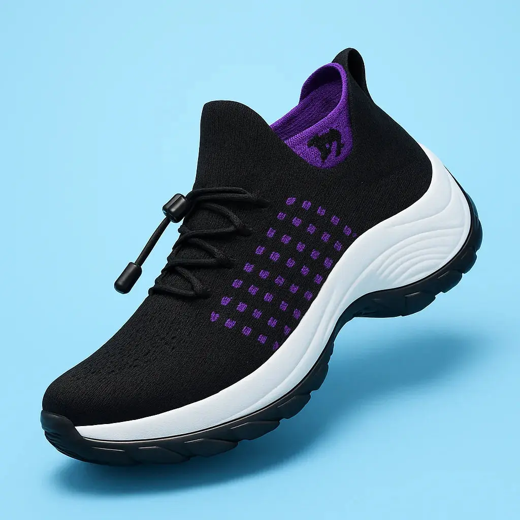 Violet Monroe Knit Sneakers - Image 3
