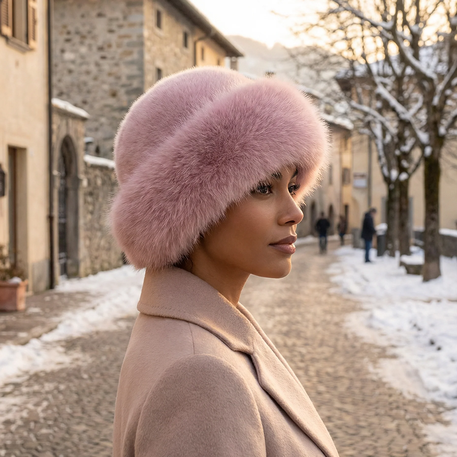 Violet Parker Fur Hat - Image 2