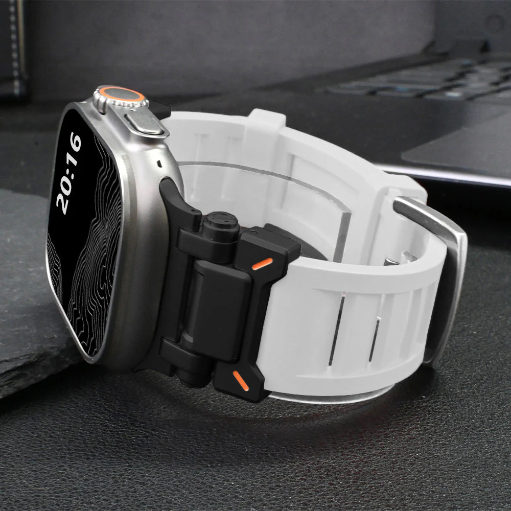 Voyage Silicone Apple Watch Band - Image 12