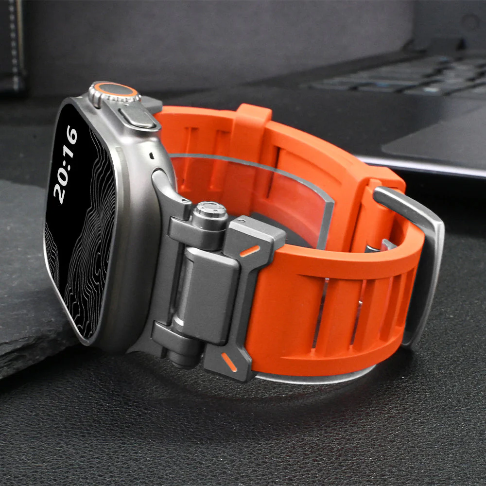Voyage Silicone Apple Watch Band - Image 13