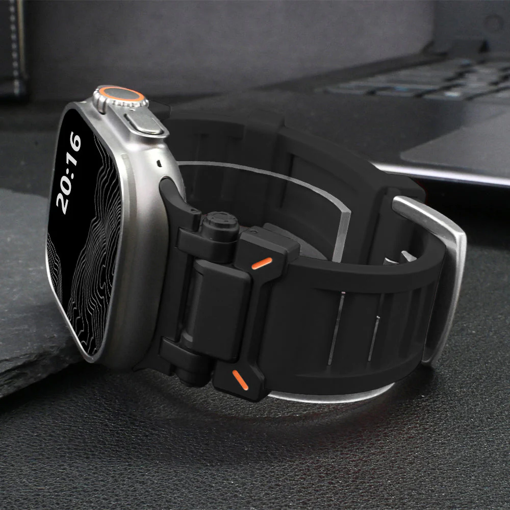 Voyage Silicone Apple Watch Band - Image 3