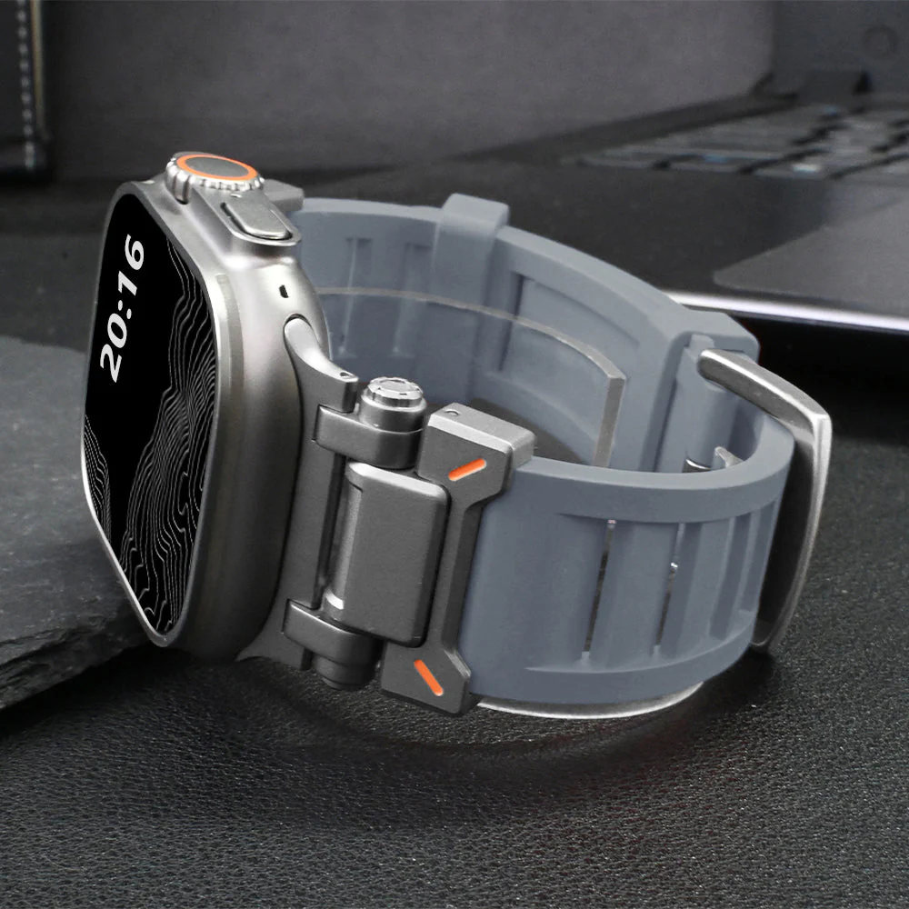 Voyage Silicone Apple Watch Band - Image 7