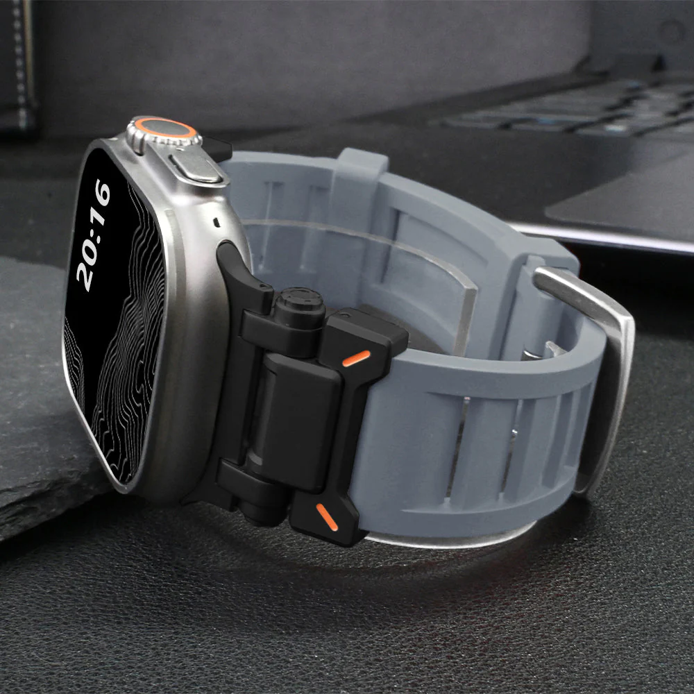 Voyage Silicone Apple Watch Band - Image 9