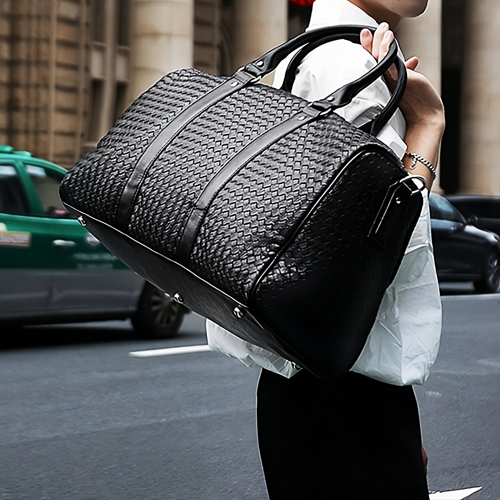 Voyager Diamond Duffle Bag - Image 7