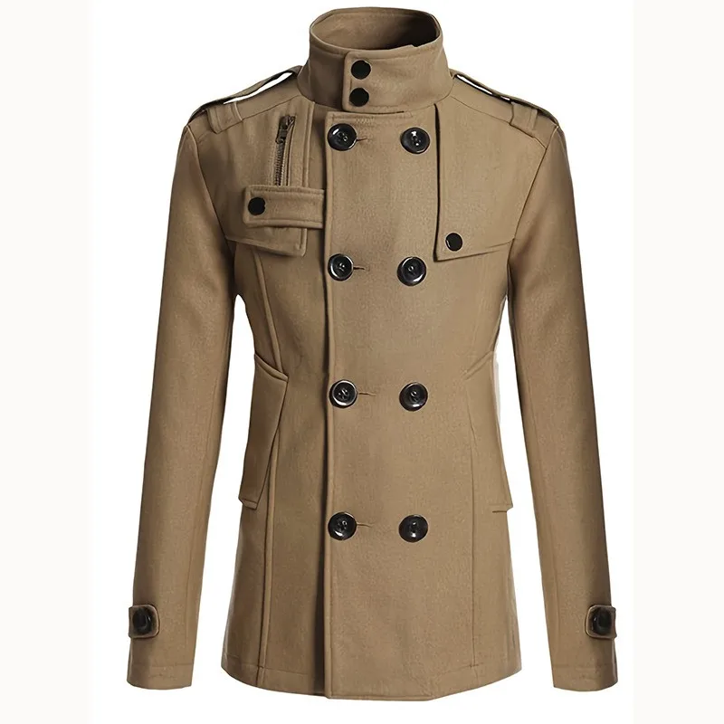 William Stone Double-Breasted Coat - Image 4